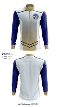 Bradwell Institute Volleyball 8244530 Quarter Zip Jacket - 1