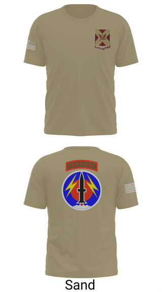 Short Sleeve Performance Shirt, 4/9 Field Artillery 56 Command (Pershing), Army, Teamtime, Team time, sublimation, custom sports apparel, team uniforms, spirit wear, spiritwear, sports uniforms, custom shirts, team store, custom team store, fundraiser sports, apparel fundraiser