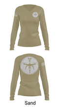 Delta Defense Unit 32292143 Women's Long Sleeve V-neck Shirt - 92
