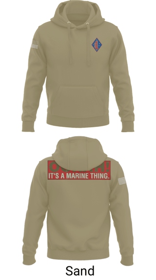 Hoodie, 1st Marine Regiment, Marines, Teamtime, Team time, sublimation, custom sports apparel, team uniforms, spirit wear, spiritwear, sports uniforms, custom shirts, team store, custom team store, fundraiser sports, apparel fundraiser