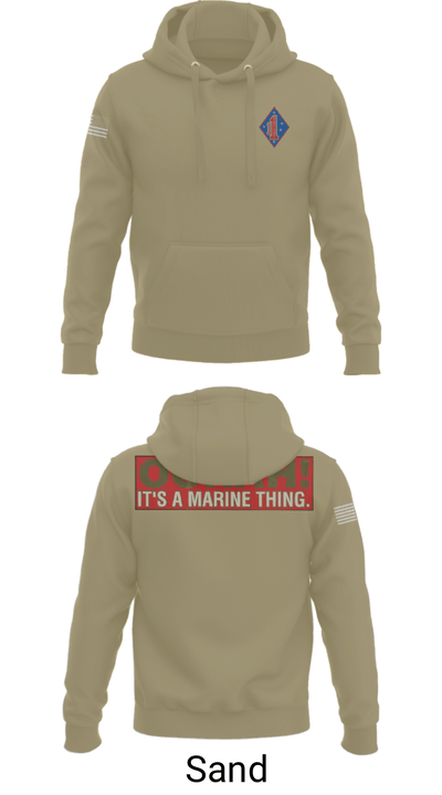 1st Marine Regiment 32808075 Hoodie - 66