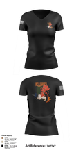 Hellraiser 5930762 Women's Short Sleeve V-neck Shirt - 3