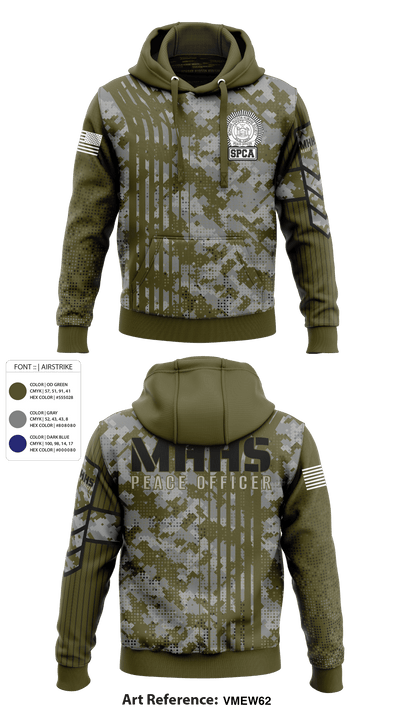 Mohawk Hudson Humane Society, Law Enforcement Division 82748774 Hoodie - 1