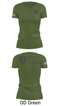 CCoE NCOA Charlie Branch 15308230 Women's Short Sleeve V-neck Shirt - 48