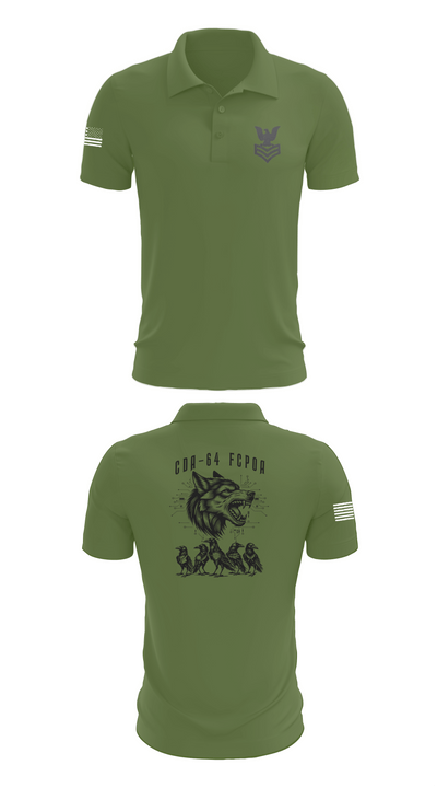 CDA 64 12212221 Short Sleeve Performance Polo - 45