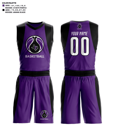Throckmorton High School Cross Country 29705170 Basketball Uniform - 41