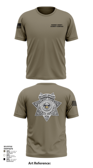 Short Sleeve Performance Shirt, Fremont County Security Services, Police, Teamtime, Team time, sublimation, custom sports apparel, team uniforms, spirit wear, spiritwear, sports uniforms, custom shirts, team store, custom team store, fundraiser sports, apparel fundraiser