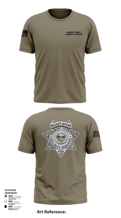 Fremont County Security Services 37987366 Short Sleeve Performance Shirt - 120
