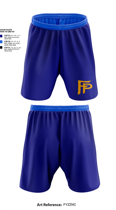 Fairview High School 64504046 Athletic Shorts With Pockets - 1