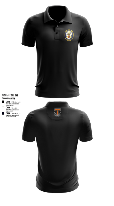 Tabb NJROTC 42524039 Short Sleeve Performance Polo - 18
