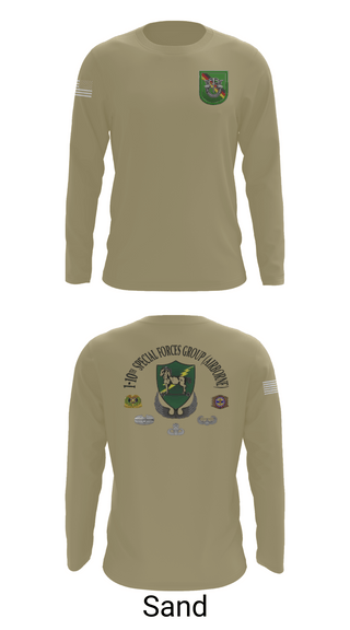 Long Sleeve Performance Shirt, 1-10 SFG FSC, Army, Teamtime, Team time, sublimation, custom sports apparel, team uniforms, spirit wear, spiritwear, sports uniforms, custom shirts, team store, custom team store, fundraiser sports, apparel fundraiser