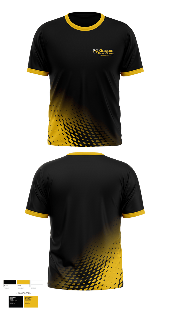 Short Sleeve Performance Shirt, Glencoe High School Cross Country, Cross Country, Teamtime, Team time, sublimation, custom sports apparel, team uniforms, spirit wear, spiritwear, sports uniforms, custom shirts, team store, custom team store, fundraiser sports, apparel fundraiser