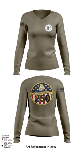 Womens Long Sleeve Vneck Shirt, Dooka, , Teamtime, Team time, sublimation, custom sports apparel, team uniforms, spirit wear, spiritwear, sports uniforms, custom shirts, team store, custom team store, fundraiser sports, apparel fundraiser