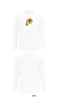 Pontotoc Warriors 5056455 Long Sleeve Performance Shirt - 8