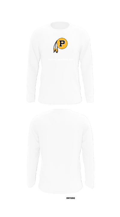 Pontotoc Warriors 5056455 Long Sleeve Performance Shirt - 8