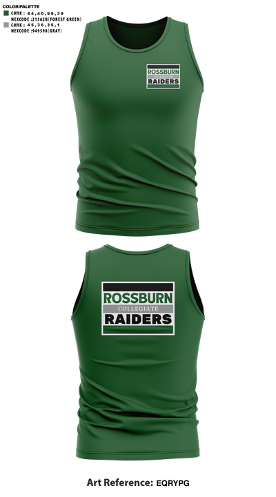 Rossburn Collegiate Raiders 57909080 Tank Top - 41
