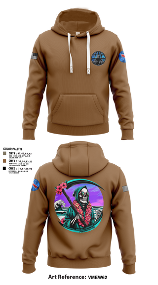 Hoodie, REAPERS, FT SHAFTER, , Teamtime, Team time, sublimation, custom sports apparel, team uniforms, spirit wear, spiritwear, sports uniforms, custom shirts, team store, custom team store, fundraiser sports, apparel fundraiser