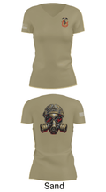 AIMC-E 64414659 Women's Short Sleeve V-neck Shirt - 44