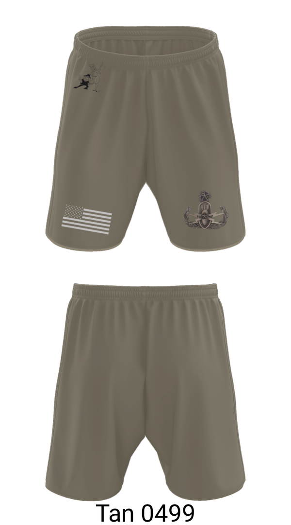 Athletic Shorts With Pockets, 18th EOD Det, Army, Teamtime, Team time, sublimation, custom sports apparel, team uniforms, spirit wear, spiritwear, sports uniforms, custom shirts, team store, custom team store, fundraiser sports, apparel fundraiser
