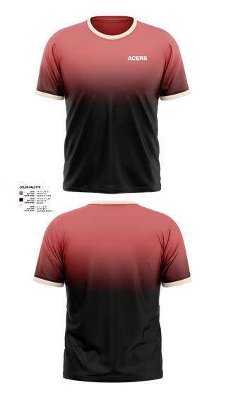 Short Sleeve Performance Shirt, Acers, , Teamtime, Team time, sublimation, custom sports apparel, team uniforms, spirit wear, spiritwear, sports uniforms, custom shirts, team store, custom team store, fundraiser sports, apparel fundraiser