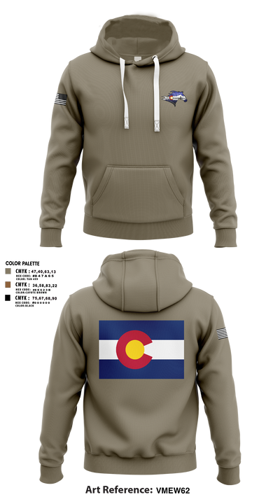 USS Colorado 62419768 Hoodie - 1
