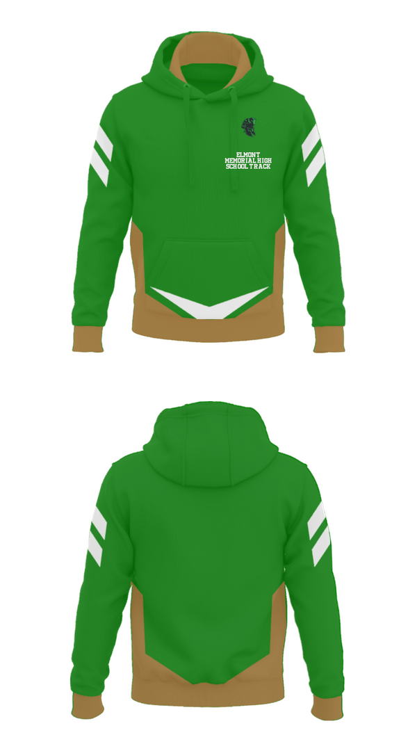 Hoodie, Elmont Memorial High School Track, Track & Field, Teamtime, Team time, sublimation, custom sports apparel, team uniforms, spirit wear, spiritwear, sports uniforms, custom shirts, team store, custom team store, fundraiser sports, apparel fundraiser