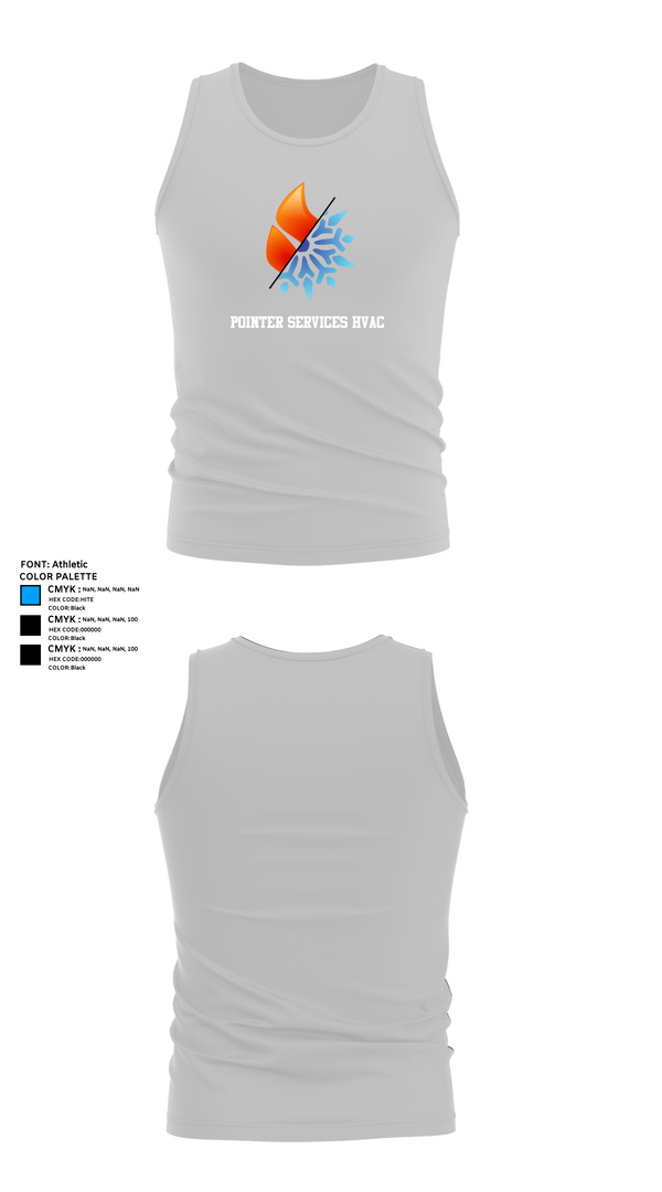 Tank Top, Pointer services hvac, , Teamtime, Team time, sublimation, custom sports apparel, team uniforms, spirit wear, spiritwear, sports uniforms, custom shirts, team store, custom team store, fundraiser sports, apparel fundraiser