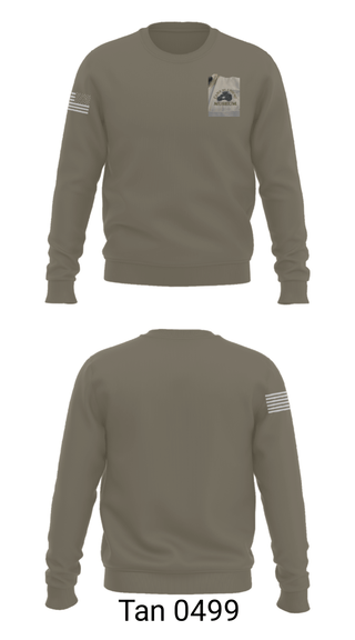 Crew Neck Sweatshirt, Camp Blanding Museum, Army, Teamtime, Team time, sublimation, custom sports apparel, team uniforms, spirit wear, spiritwear, sports uniforms, custom shirts, team store, custom team store, fundraiser sports, apparel fundraiser