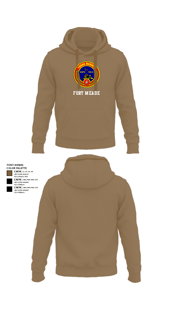 Hoodie, Fort meade, Marines, Teamtime, Team time, sublimation, custom sports apparel, team uniforms, spirit wear, spiritwear, sports uniforms, custom shirts, team store, custom team store, fundraiser sports, apparel fundraiser