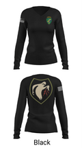 325th Tactical PSYOP Co. (A) 55785054 Women's Long Sleeve V-neck Shirt - 37