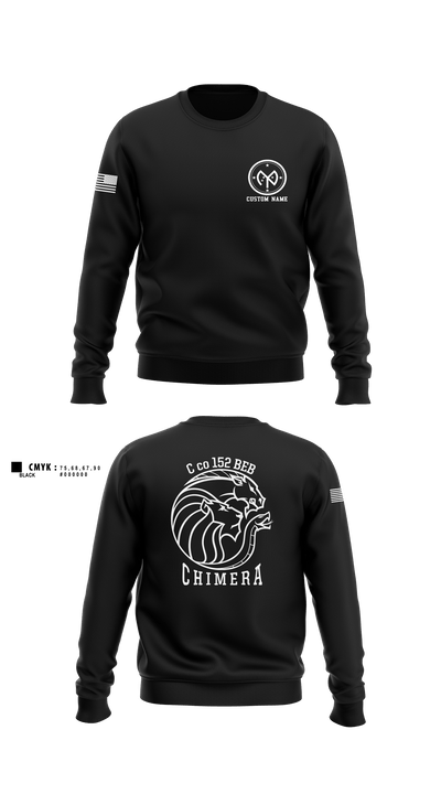 C co 152 BEB 45223010 Crew Neck Sweatshirt - 5