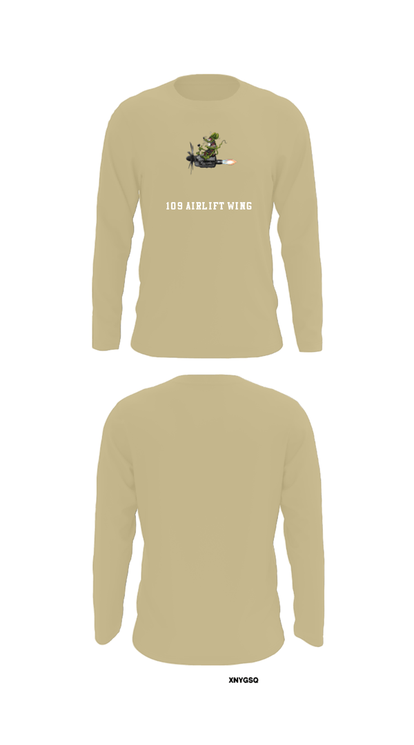 Long Sleeve Performance Shirt, 109 Airlift Wing, Air Force, Teamtime, Team time, sublimation, custom sports apparel, team uniforms, spirit wear, spiritwear, sports uniforms, custom shirts, team store, custom team store, fundraiser sports, apparel fundraiser