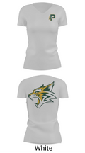 Paradise High School Bobcats 65206673 Women's Short Sleeve V-neck Shirt - 19