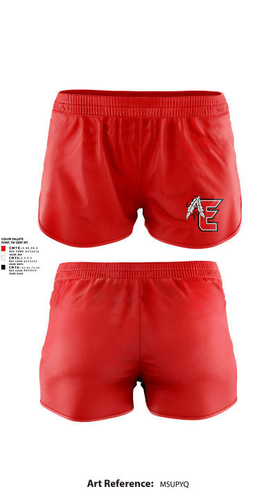 EHS Track & Field 59785569 Women's Shorts - 5