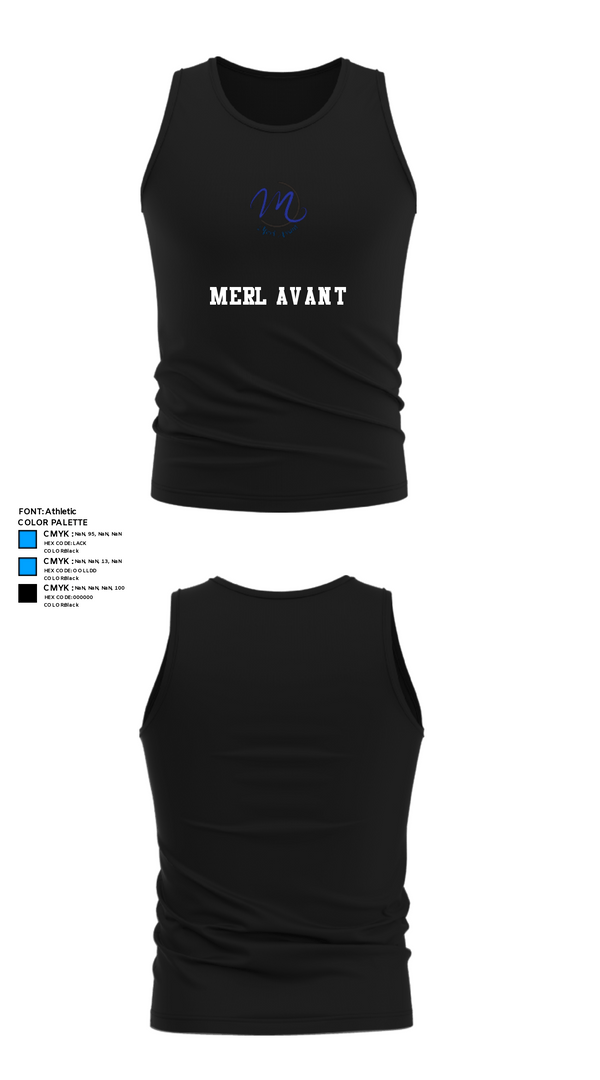 Tank Top, Merl Avant, , Teamtime, Team time, sublimation, custom sports apparel, team uniforms, spirit wear, spiritwear, sports uniforms, custom shirts, team store, custom team store, fundraiser sports, apparel fundraiser