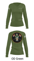 91 Bravo 3173818 Women's Long Sleeve V-neck Shirt - 57