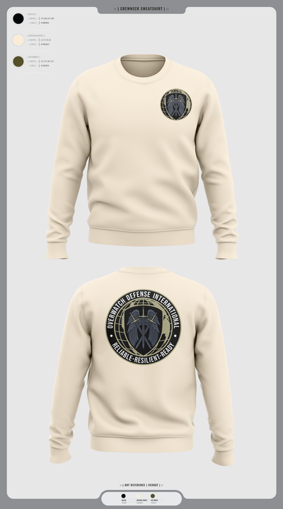 Overwatch Defense International 38447114 Crew Neck Sweatshirt - 5