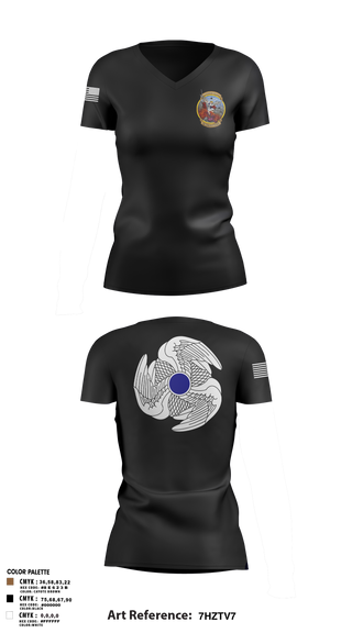 Womens Short Sleeve Vneck Shirt, 1-222nd AVN RGT, Army, Teamtime, Team time, sublimation, custom sports apparel, team uniforms, spirit wear, spiritwear, sports uniforms, custom shirts, team store, custom team store, fundraiser sports, apparel fundraiser