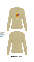 TS FEDERAL PRIVATE SECURITY & BODYGUARD 72741630 Women's Long Sleeve V-neck Shirt - 78