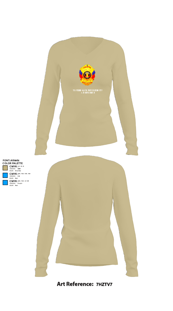 Women's Long Sleeve Vneck Shirt, TS FEDERAL PRIVATE SECURITY & BODYGUARD, Police, Teamtime, Team time, sublimation, custom sports apparel, team uniforms, spirit wear, spiritwear, sports uniforms, custom shirts, team store, custom team store, fundraiser sports, apparel fundraiser