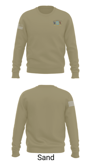 Crew Neck Sweatshirt, 250th Military Intelligence Battalion, National Guard, Teamtime, Team time, sublimation, custom sports apparel, team uniforms, spirit wear, spiritwear, sports uniforms, custom shirts, team store, custom team store, fundraiser sports, apparel fundraiser