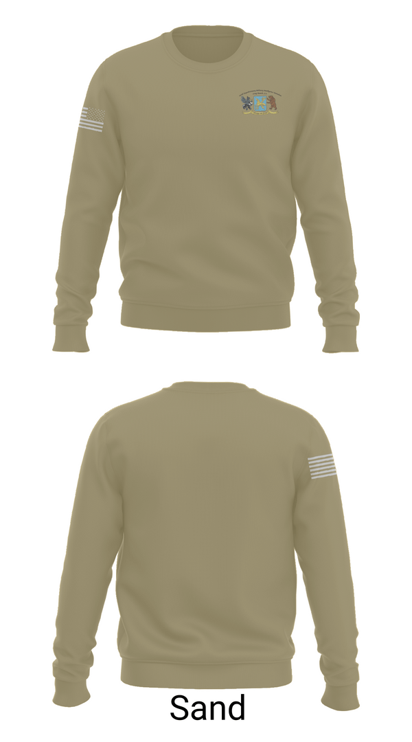 Crew Neck Sweatshirt, 250th Military Intelligence Battalion, National Guard, Teamtime, Team time, sublimation, custom sports apparel, team uniforms, spirit wear, spiritwear, sports uniforms, custom shirts, team store, custom team store, fundraiser sports, apparel fundraiser
