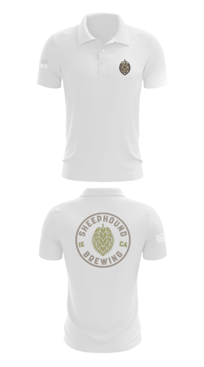 Sheephound Brewing 50648686 Short Sleeve Performance Polo - 9