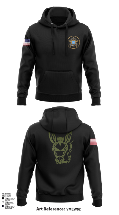 Lowndes County Sheriff’s Office Special Operations Division 52350448 Hoodie - 104