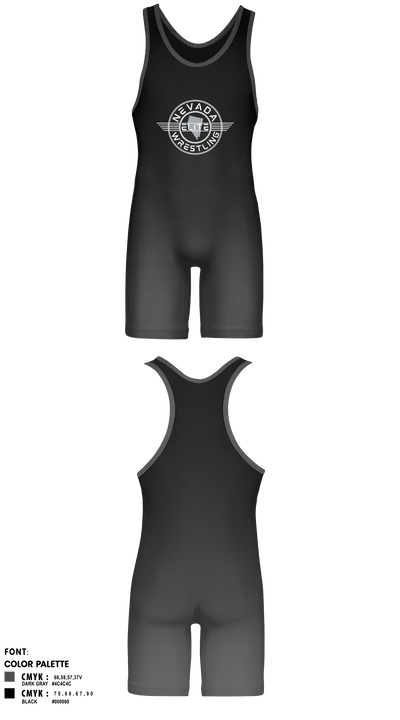Nevada Elite Wrestling Wrestling Singlet - 1