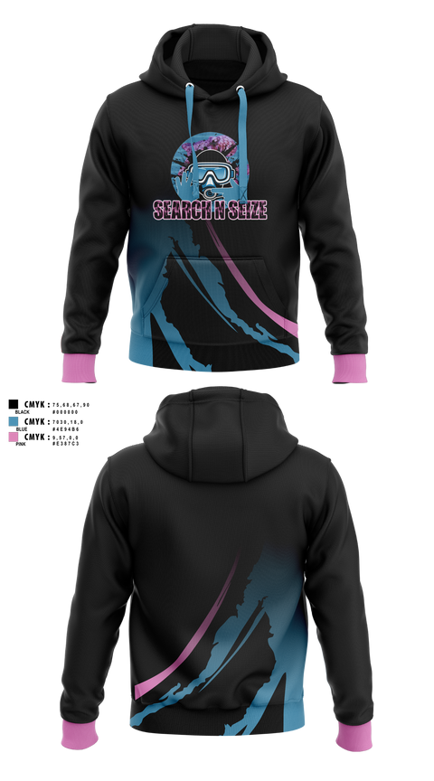 Hoodie, SearchNSeize, Swimming, Teamtime, Team time, sublimation, custom sports apparel, team uniforms, spirit wear, spiritwear, sports uniforms, custom shirts, team store, custom team store, fundraiser sports, apparel fundraiser