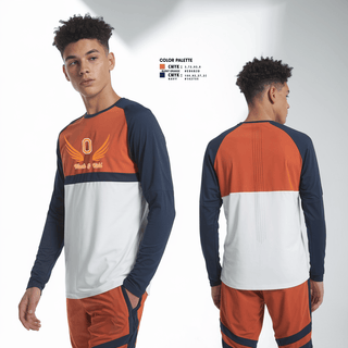 Long Sleeve Performance Shirt, Overbrook High School Track and Field, Track & Field, Teamtime, Team time, sublimation, custom sports apparel, team uniforms, spirit wear, spiritwear, sports uniforms, custom shirts, team store, custom team store, fundraiser sports, apparel fundraiser