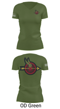 Jefferson Area Motor Squad 38123236 Women's Short Sleeve V-neck Shirt - 46