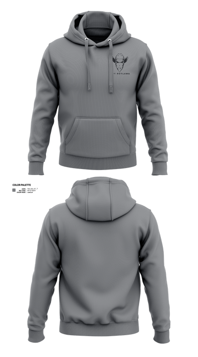 DC-1 Outlaws 94538191 Hoodie - 3