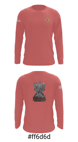 Long Sleeve Performance Shirt, 1/623rd FAR, National Guard, Teamtime, Team time, sublimation, custom sports apparel, team uniforms, spirit wear, spiritwear, sports uniforms, custom shirts, team store, custom team store, fundraiser sports, apparel fundraiser